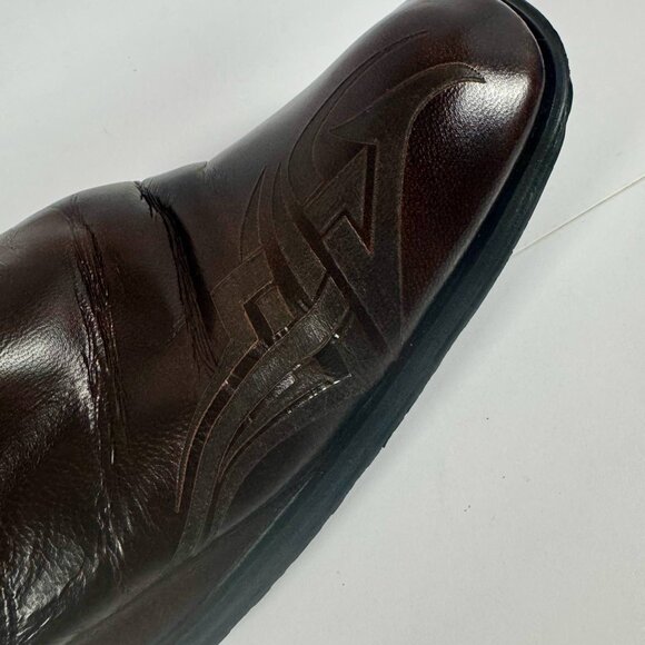 Robert Wayne Disturb Western Style Men's Boots Size 13 - Picture 12 of 16